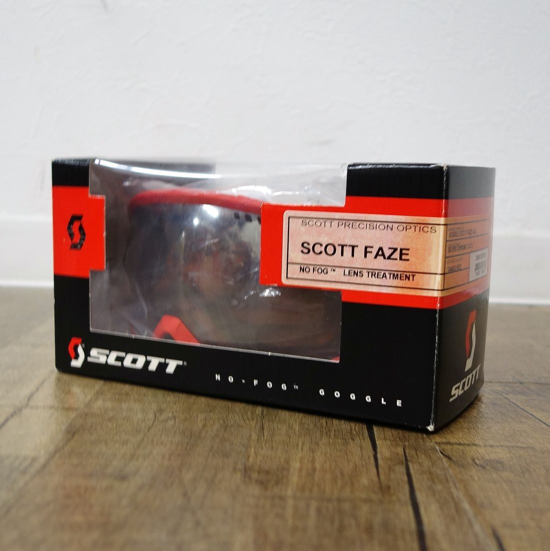 未使用 スコット SCOTT ゴーグル SCOTT FAZE フェイズ スノーボード スキー バックカントリー 登山 アウトドア レッド 未使用 スコット SCOTT ゴーグル SCOTT FAZE フェイズ
