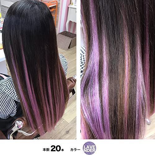 人気商品] シールエクステ 52cm40本分(80P) ダーク・ライト