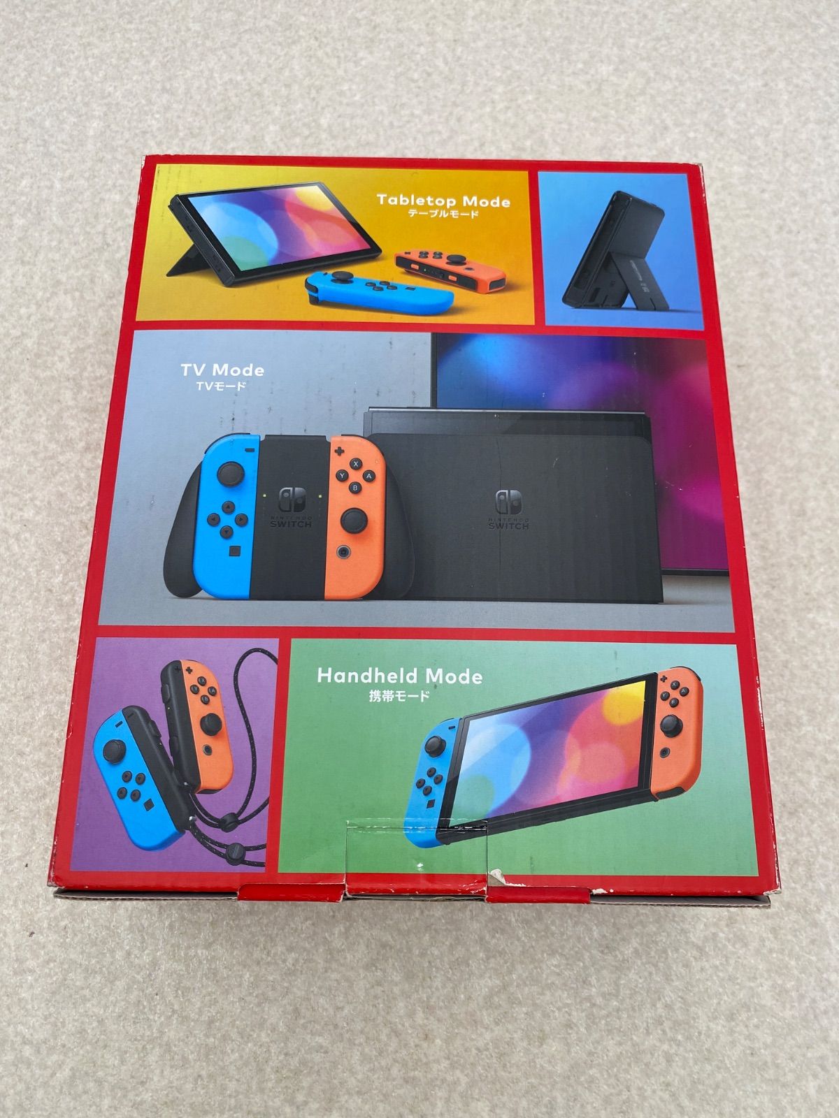 Nintendo Switch 有機ELモデル Joy-Con L ネオンブルー R ネオンレッド