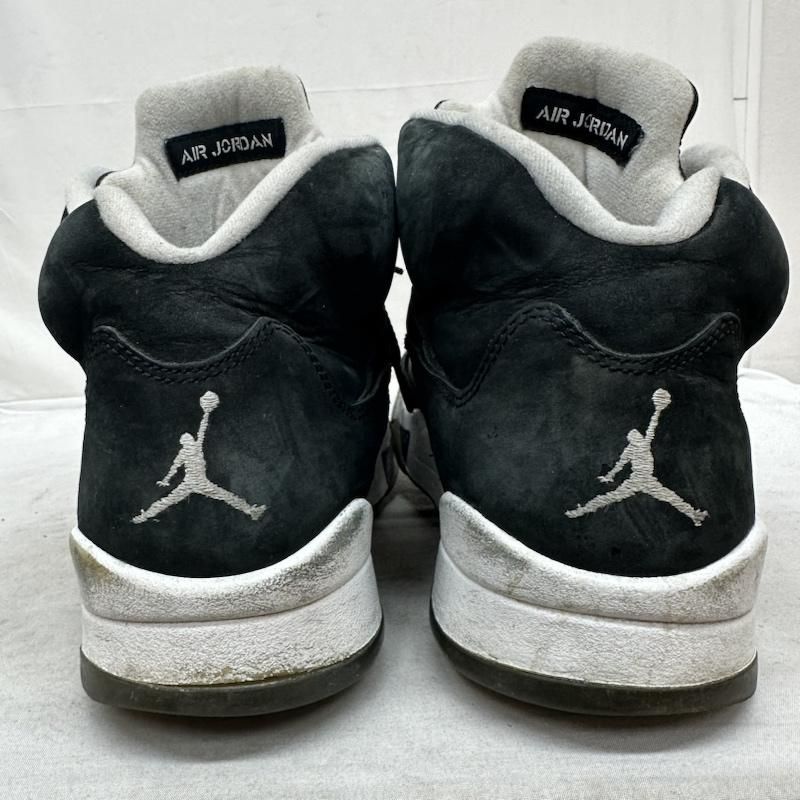 シューズ(男性用) NIKE AIR JORDAN 5 136027-035 RARE🔥 Nike Air Jordan 5 V Retro Oreo 2013 Sz 11 136027-035