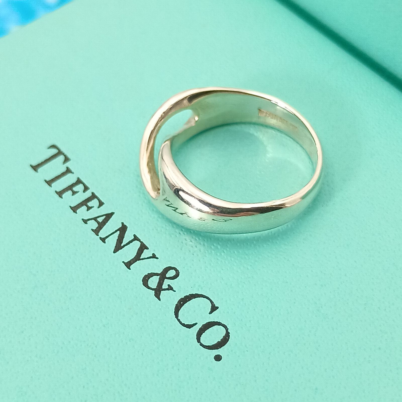 Tiffany&co ティファニー　8号　インフィニティリング　指輪　シルバー TIFFANY&Coティファニー 8号 インフィニティリング シルバー925 指輪