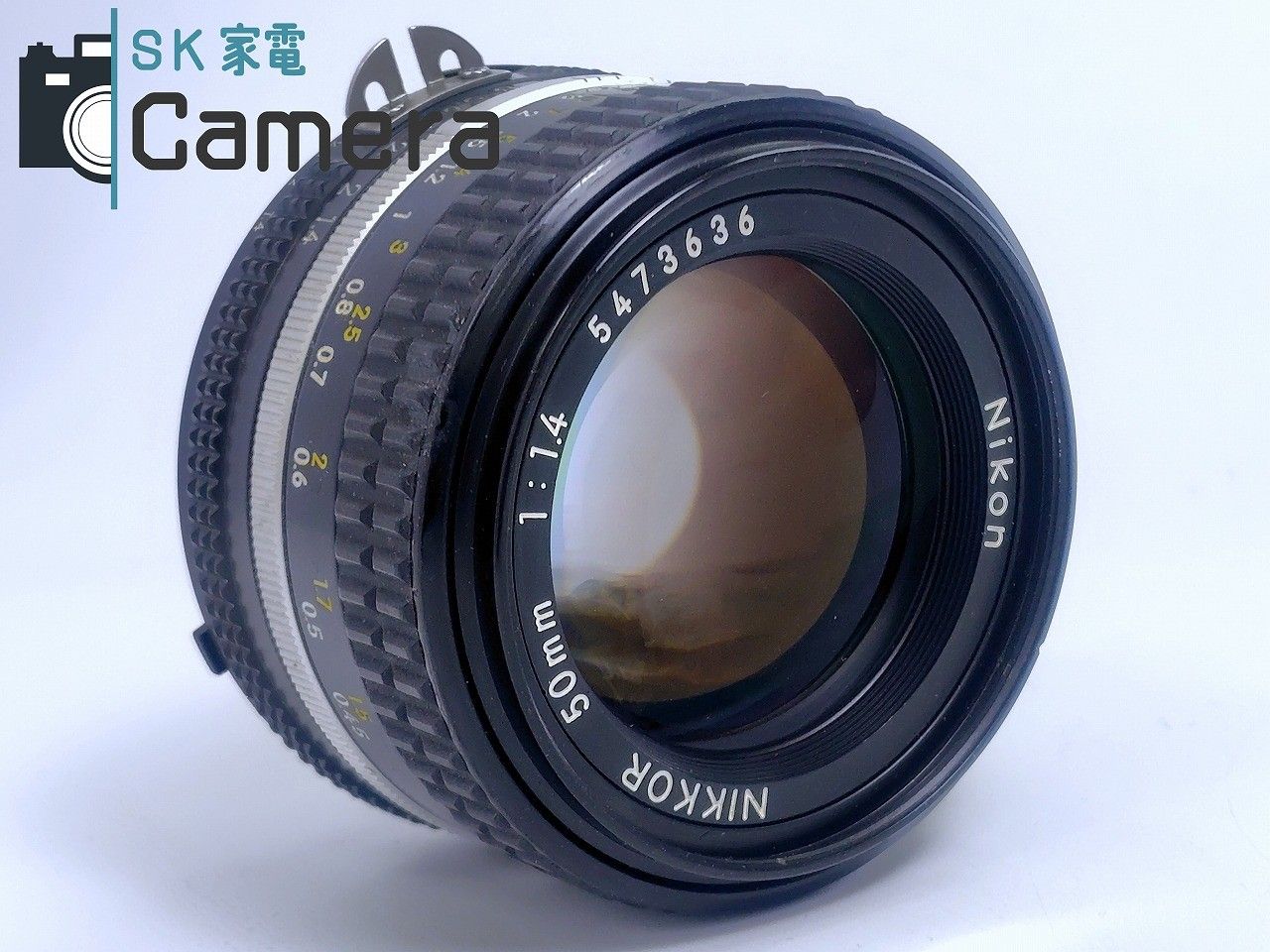 実用】 Nikon NIKKOR 50mm F1.4 Ai-s ニコン 2025年4月 グリス 実用】 Nikon NIKKOR 50mm F1.4 Ai-s ニコン 2025年4月 グリス