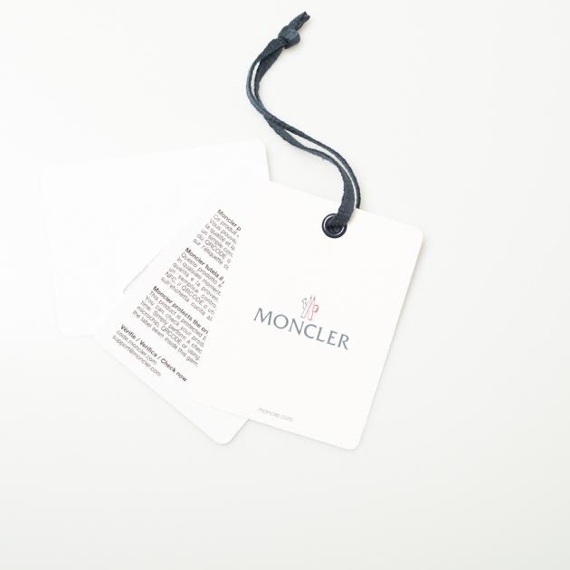 モンクレール MONCLER トートバッグ コットン/レザー ラヤ