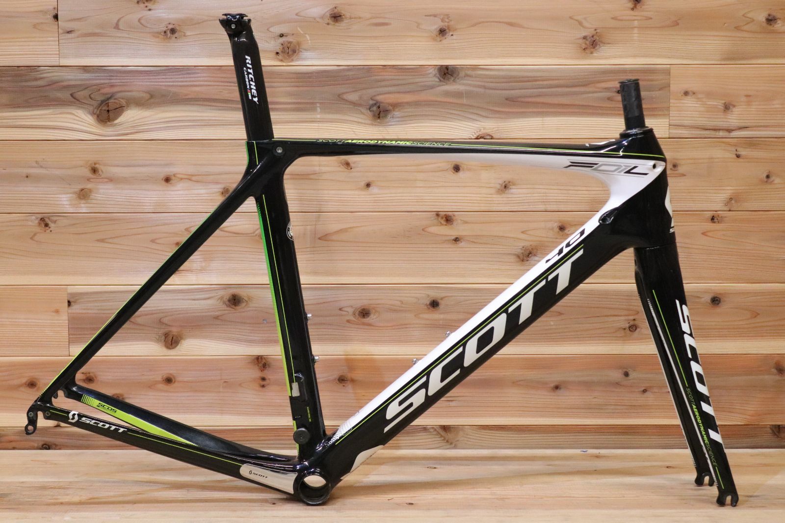 スコット SCOTT フォイル FOIL 40 2013モデル L 56 サイズ カーボン ロードバイク フレームセット 広島店