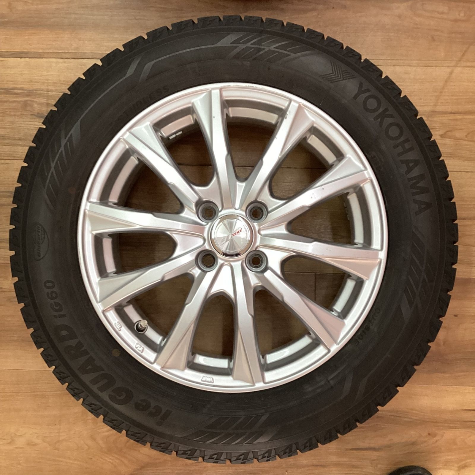 スタッドレスタイヤ+ホイールセット 195/65R16 ヨコハマ アイスガード 