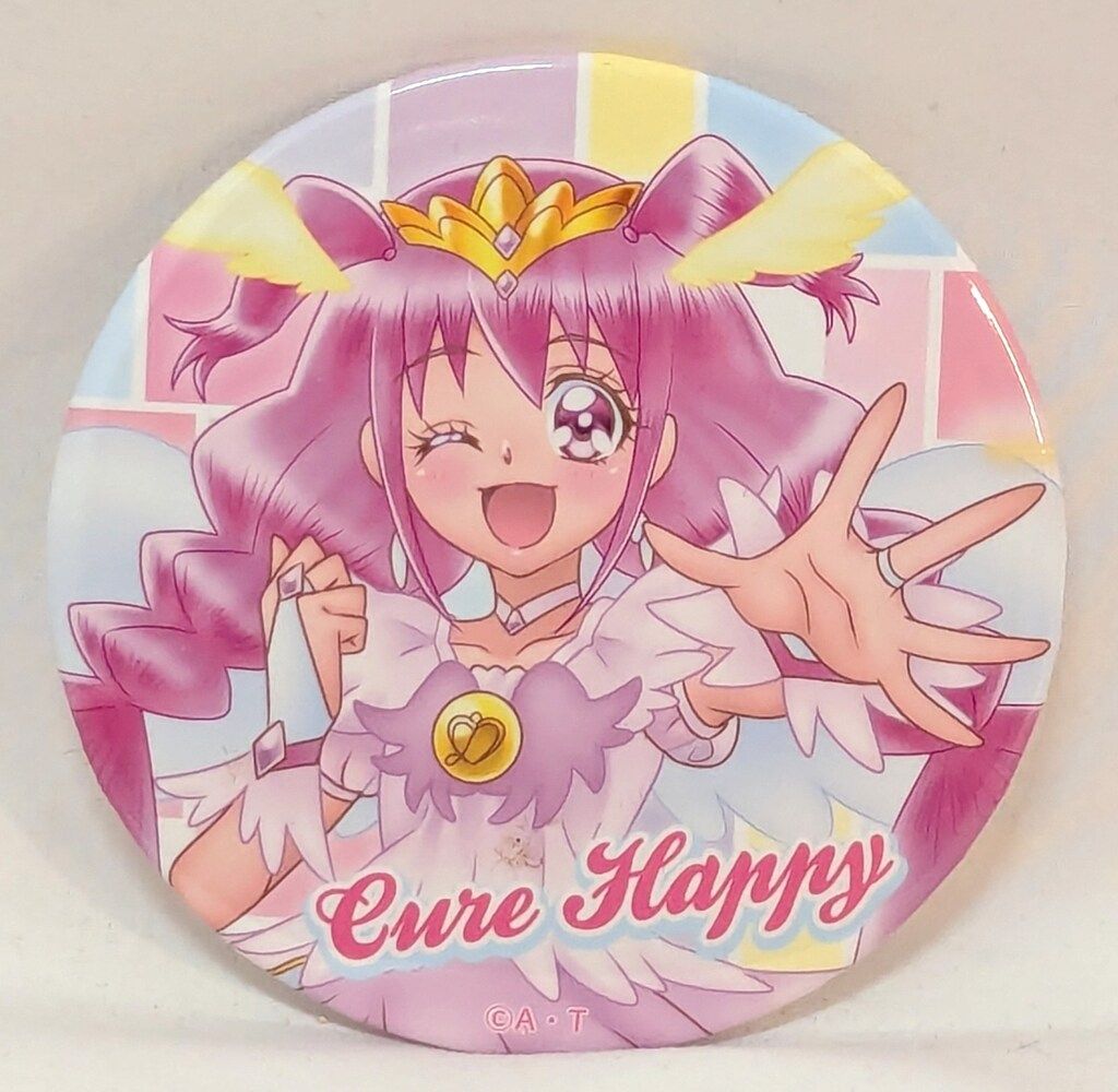 全プリキュア展限定缶バッジ 全プリキュア 20th Anniversary LIVE！】ホログラム缶バッジ2004