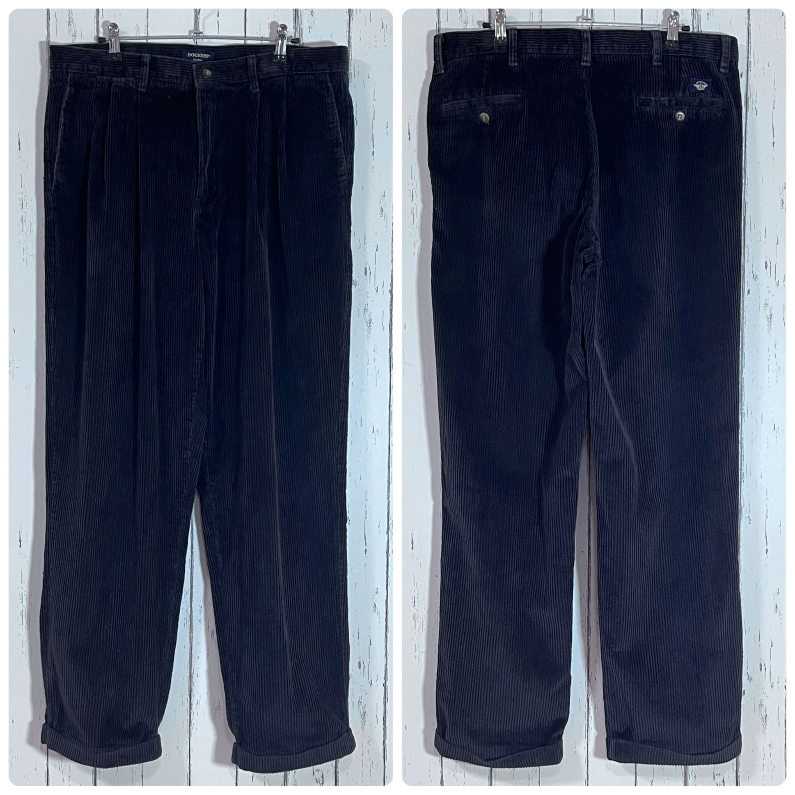 名作　90s DOCKERS ドッカーズ　リーバイス　スラックス　コーデュロイ 名作90s DOCKERS ドッカーズリーバイススラックスコーデュロイ