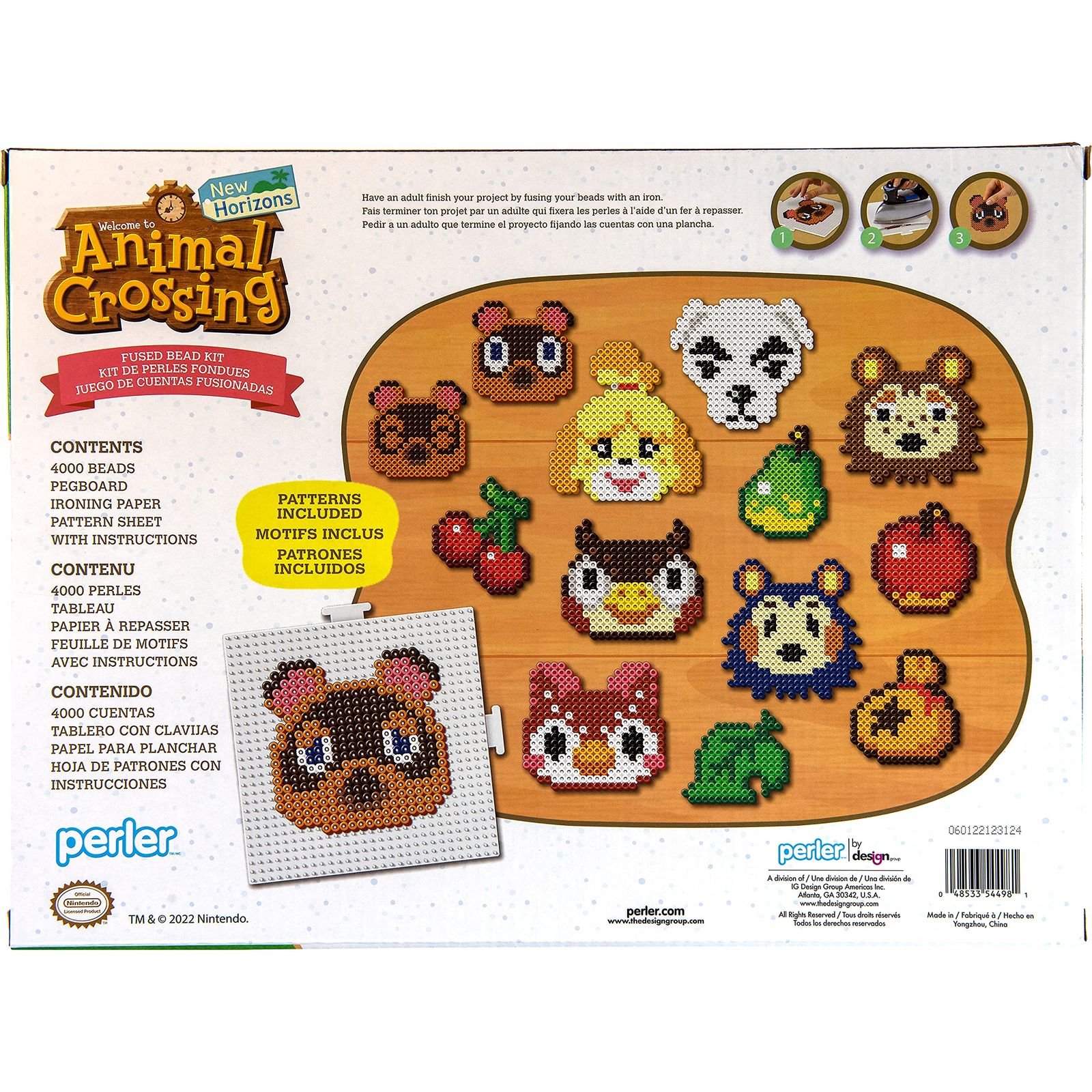 Perler 80-54498 どうぶつの森 デラックスボックスヒューズビーズ