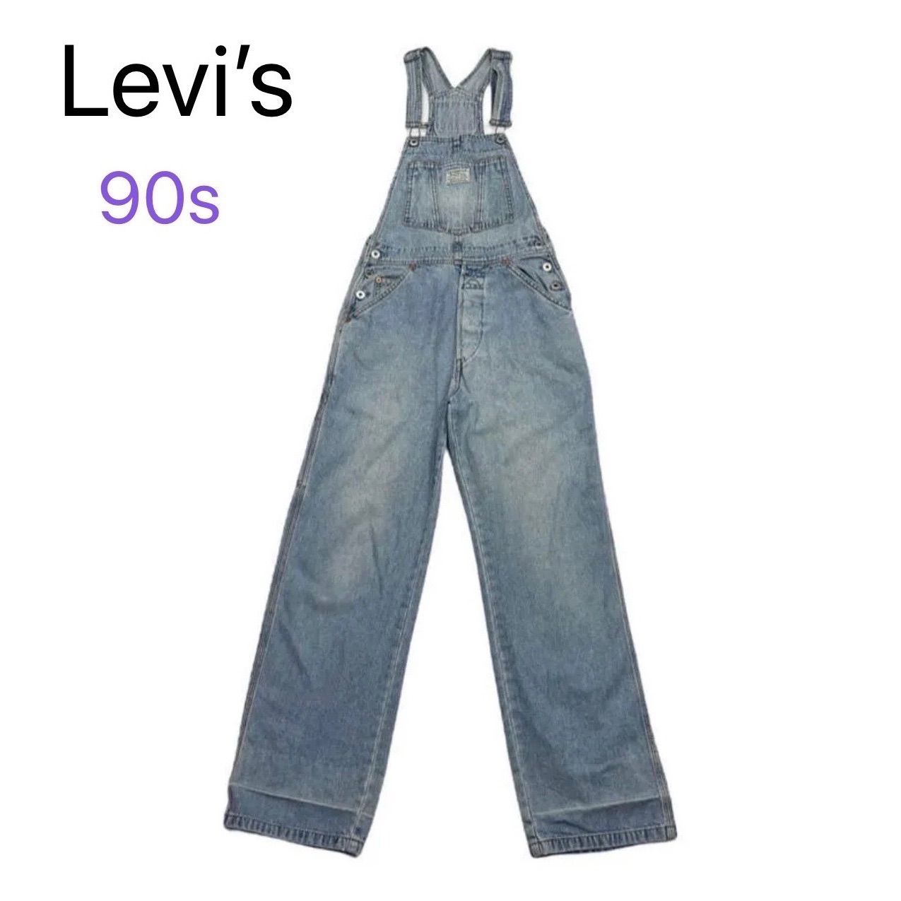 【希少】90s イタリア製　Levi's  リーバイス　オーバーオール