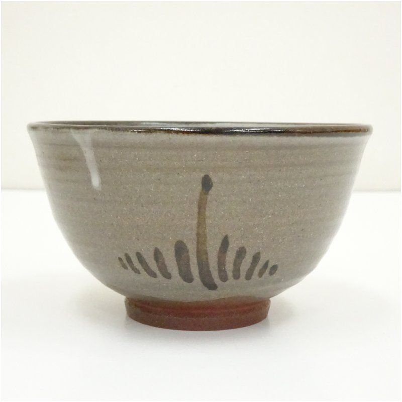 ♦絵唐津 割高台 抹茶盌 茶道具 唐津焼 コレクション 骨董品 アンティーク ♢絵唐津 割高台 抹茶盌 茶道具 唐津焼 コレクション 骨董品 アンティーク