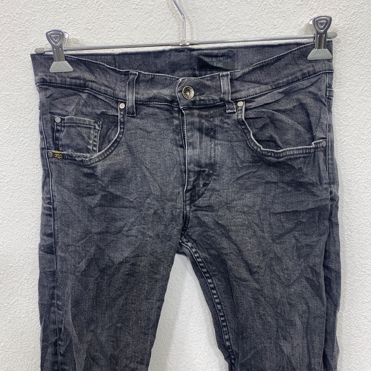 TIGER OF SWEDEN デニムパンツ W31 タイガーオブスウェーデン ブラック 