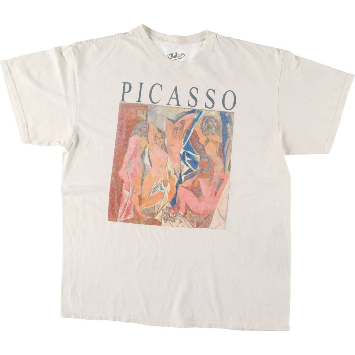 picasso ピカソ アヴィニョンの娘たち tシャツ 00s picasso ピカソ アヴィニョンの娘たち tシャツ 00s