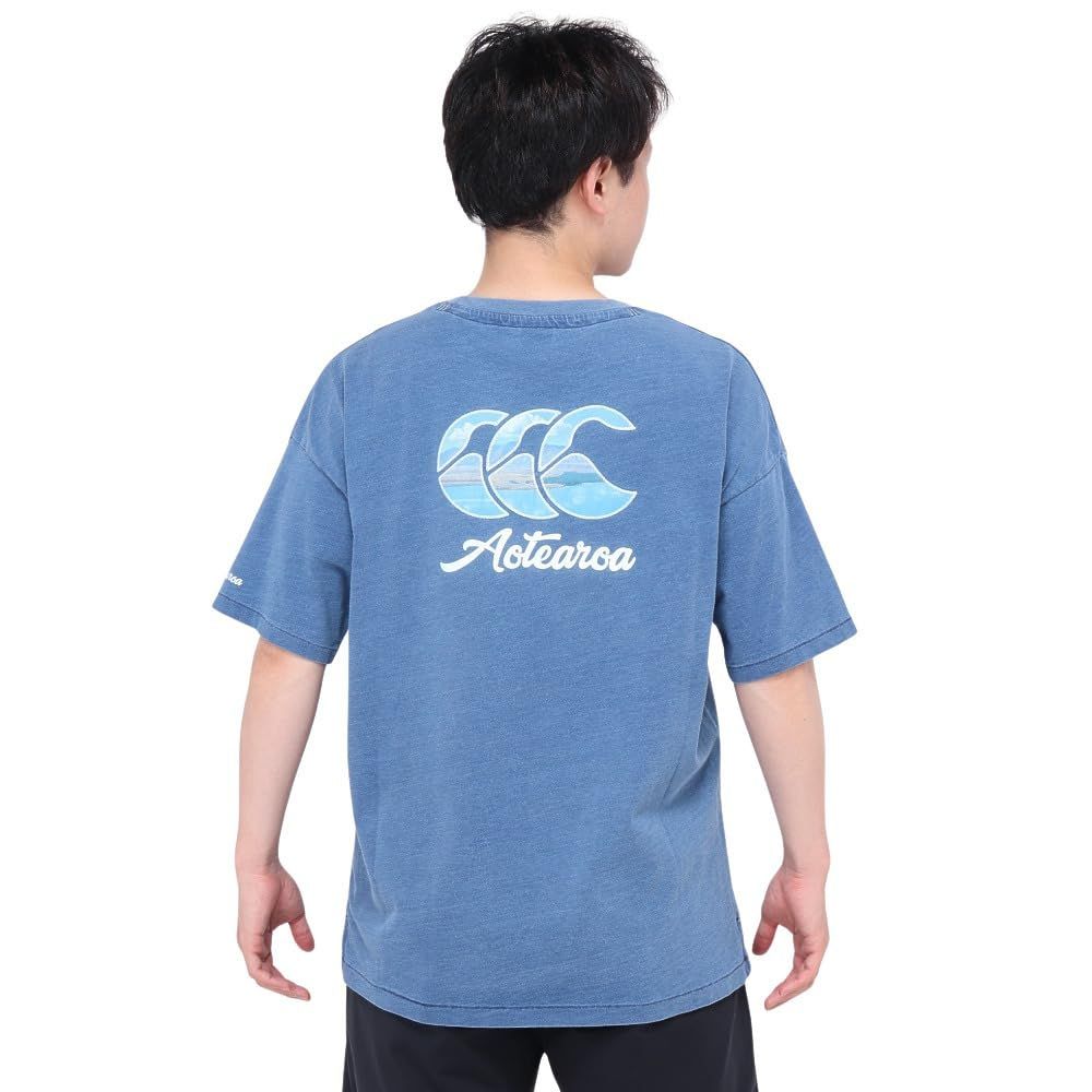 [カンタベリー] Tシャツ S/S INDIGO T-SHIRT メンズ 28_グレープ