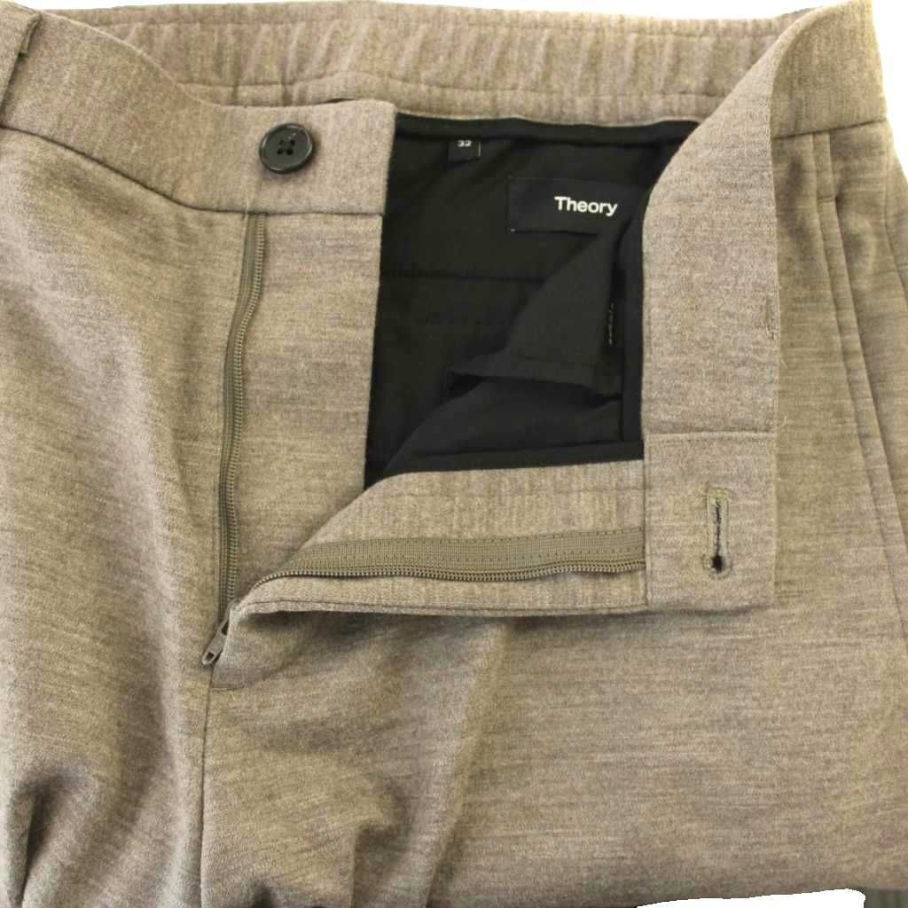 セオリー Theory 22AW WOODMERE 3 ZAINE BE A J スラックス パンツ 32 ベージュ 02-2406100 ...