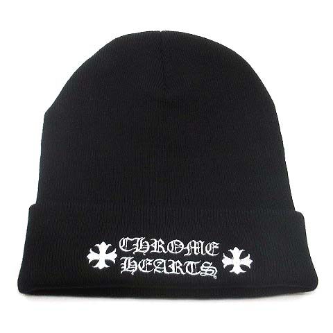 クロムハーツ CHROME HEARTS CHプラス ビーニー ワッチキャップ