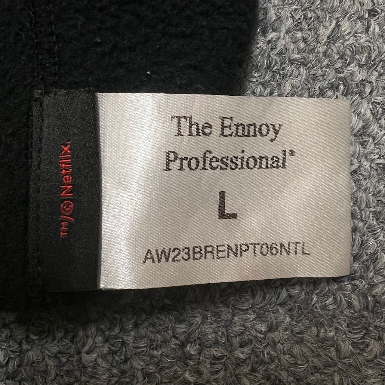 ENNOY × スタイリスト私物 23AW NETFLIX 刺繡 スウェットパンツ ENNOY × スタイリスト私物 23AW NETFLIX 刺繡 スウェットパンツ