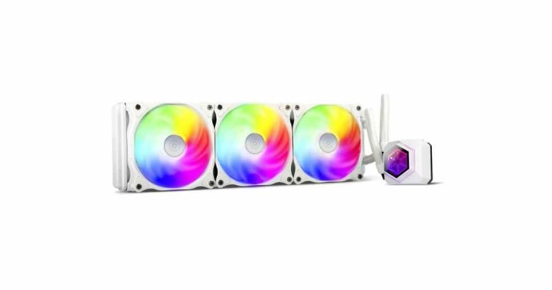 Silver Stone SilverStone RGB水冷クーラー 虹色12cmファンX3 SST-PF360W-ARGB-V2