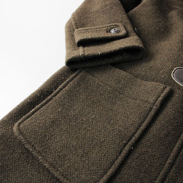 ミナペルホネン nordic moss ノルディックモス ウール ダッフルコート mina perhonen ミナペルホネン nordic moss ウール ダッフル