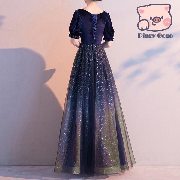 結婚式ワンピース スクエアネック