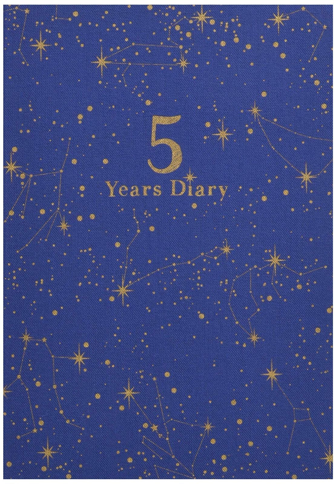 NV DP 5 SE 青 星座 5年連用 日記帳 アーティミス