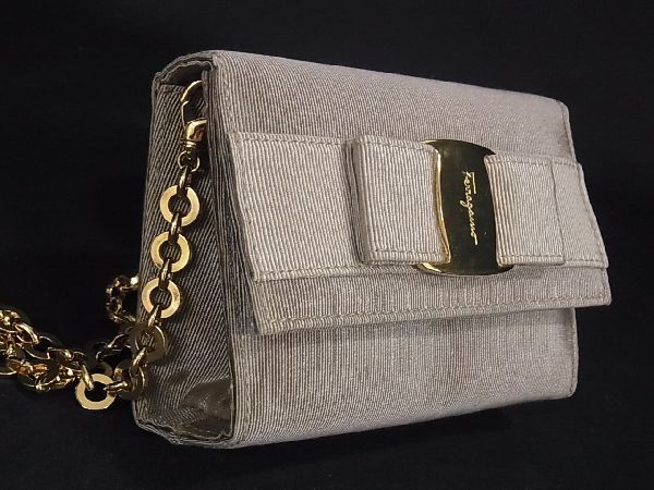 □極美品□ Salvatore Ferragamo フェラガモ AQ213202 ヴァラ