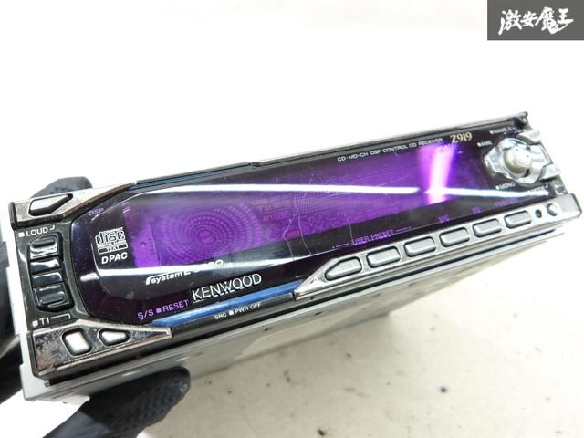 通電OK!!】KENWOOD ケンウッド Z919 1DIN CDレシーバー CDデッキ