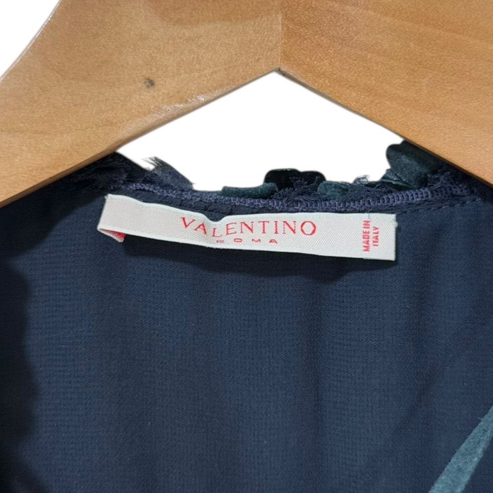 【公式】アクセサリーの激安通販 ヴァレンティノ VALENTINO 美品 ヴィンテージ 長袖 シルク100％ スカート