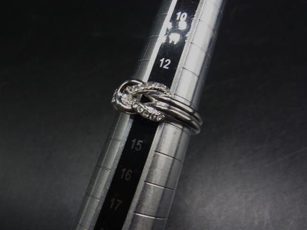 □美品□ SWAROVSKI スワロフスキー クリスタル リング 指輪
