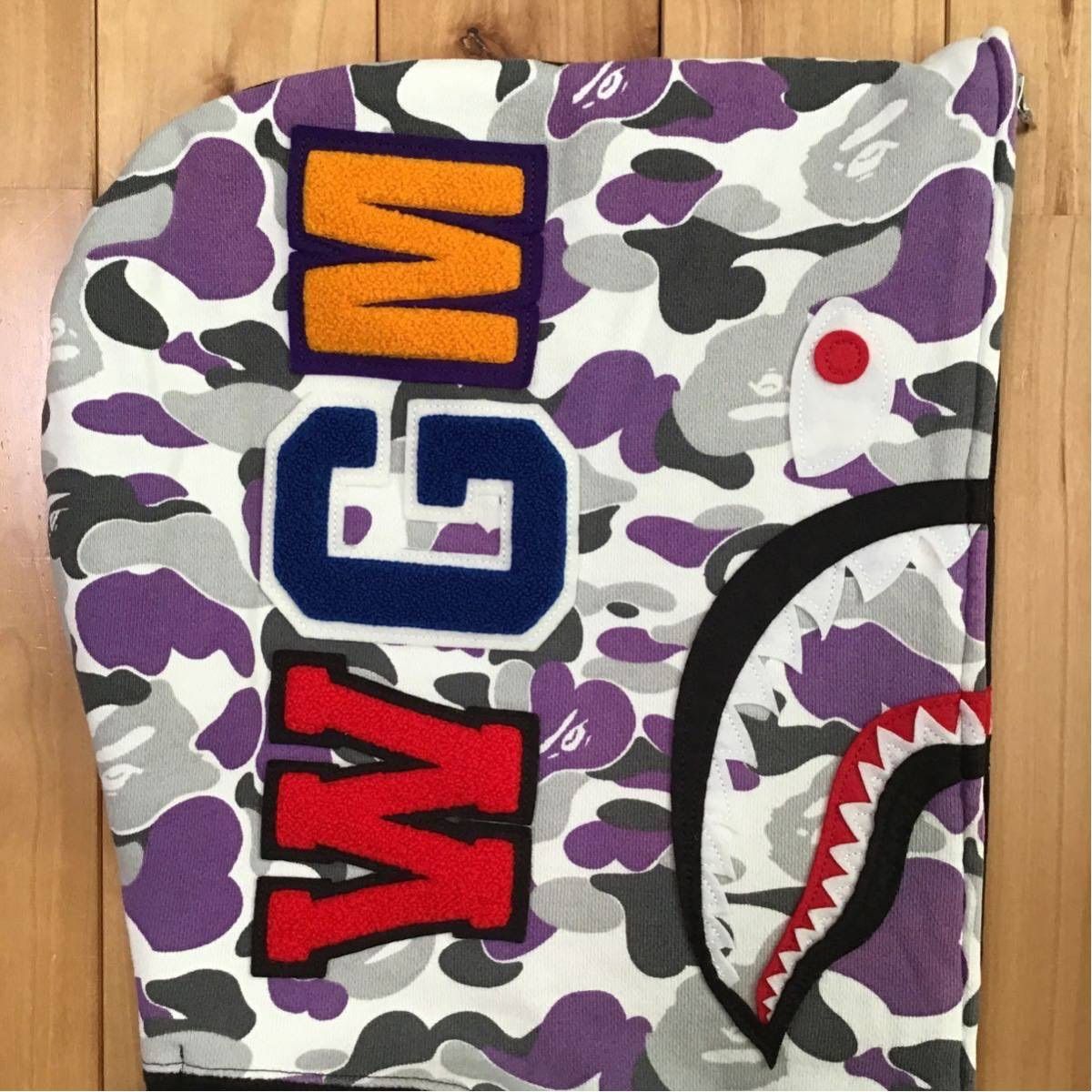 Bape wiz khalifa shark full zipパーカー - パーカー