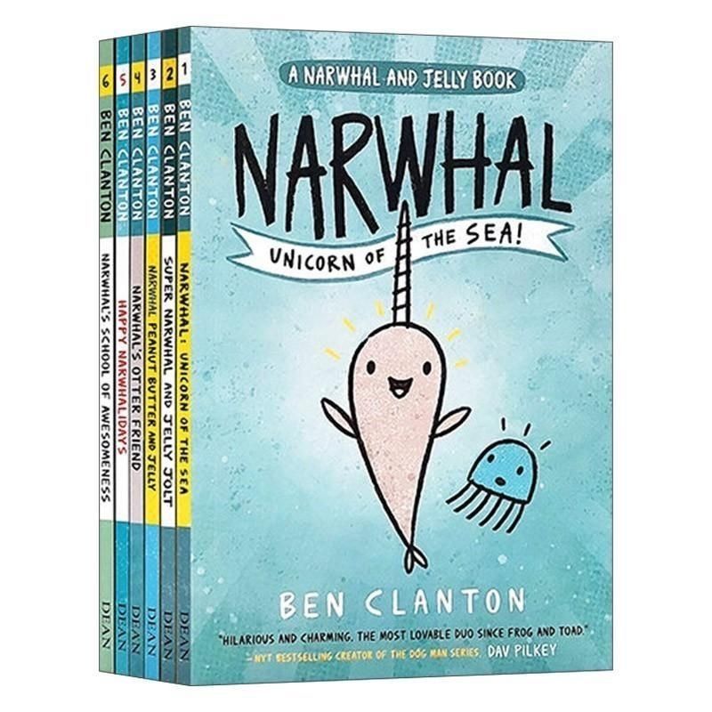 A Narwhal and Jelly book 8冊洋書 英語 : A Super Scary Narwhalloween (A Narwhal and Jelly Book