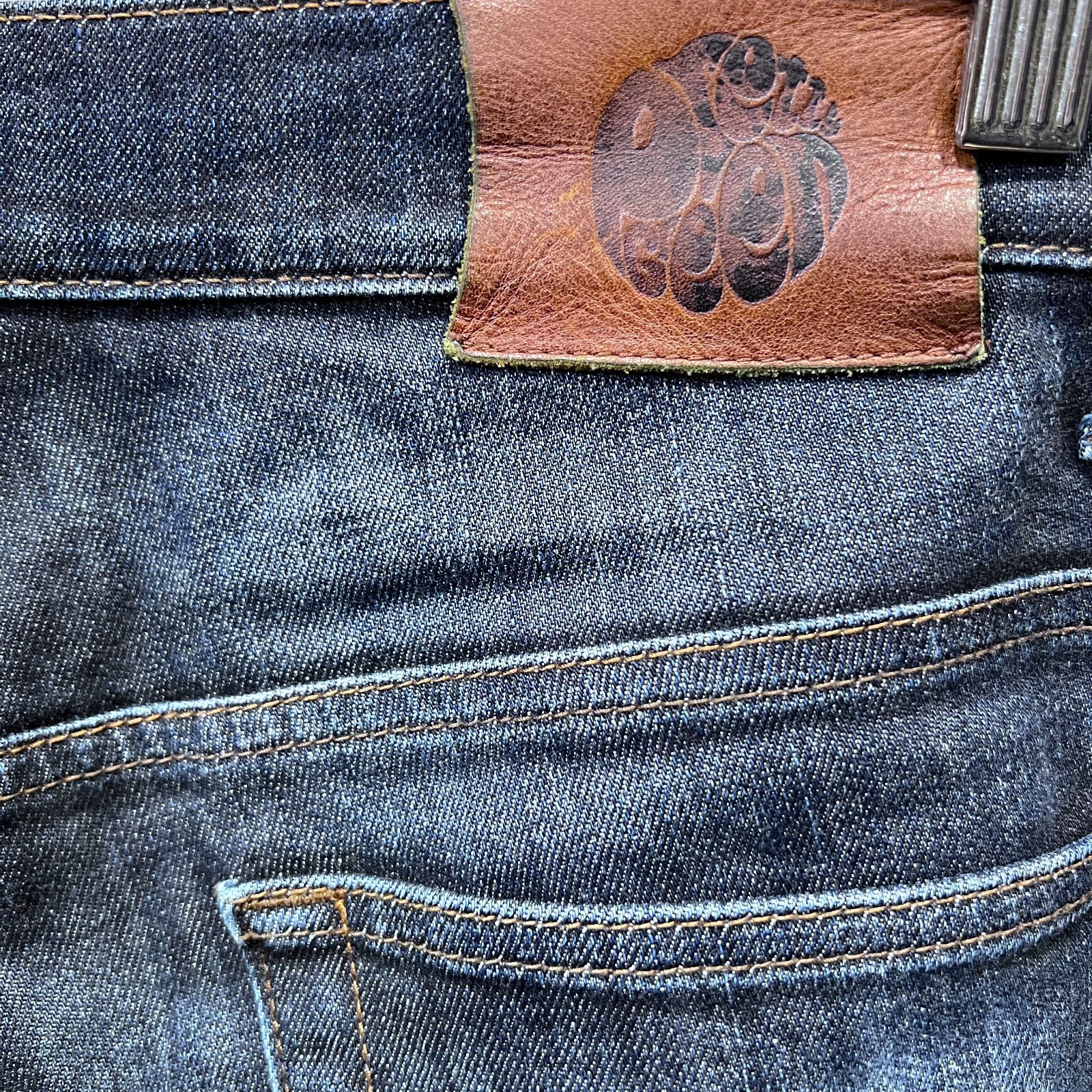 プリティグリーン ストレッチ ジーンズ 32R リアムギャラガー デニム