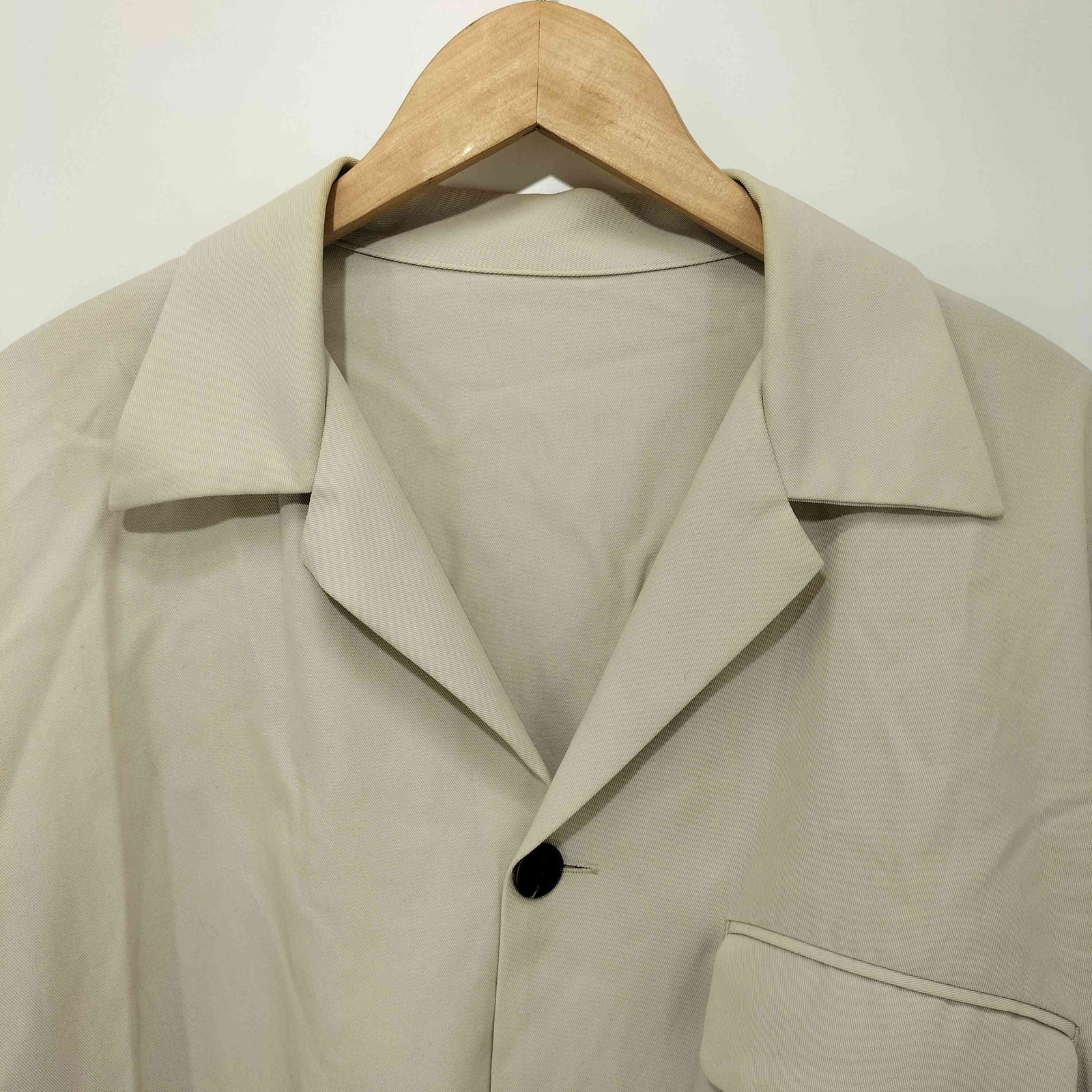ジャケット・アウター URU 20SS COTTON GABARDINE SHIRTS JACKET ウルトーキョー URU TOKYO 20SS COTTON GABARDINE SHIRTS JACKET