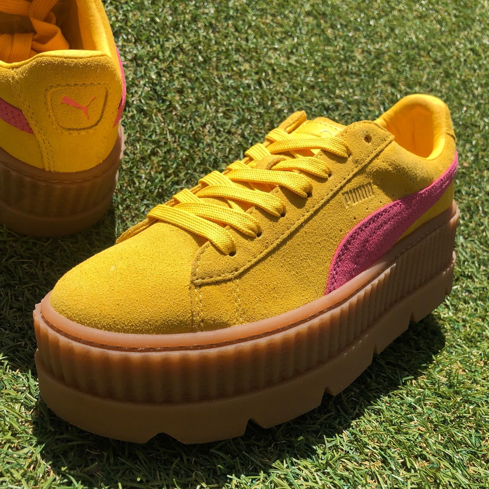 新同24.5 PUMA×FENTYプーマ×フェンティ クリーパースエードG396 - Re