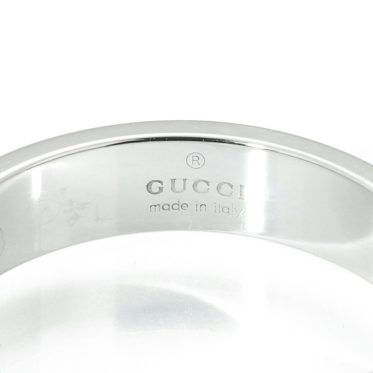 グッチ アイコン リング 指輪 K18 11号 GUCCI 中古 プレラブド 返品OK