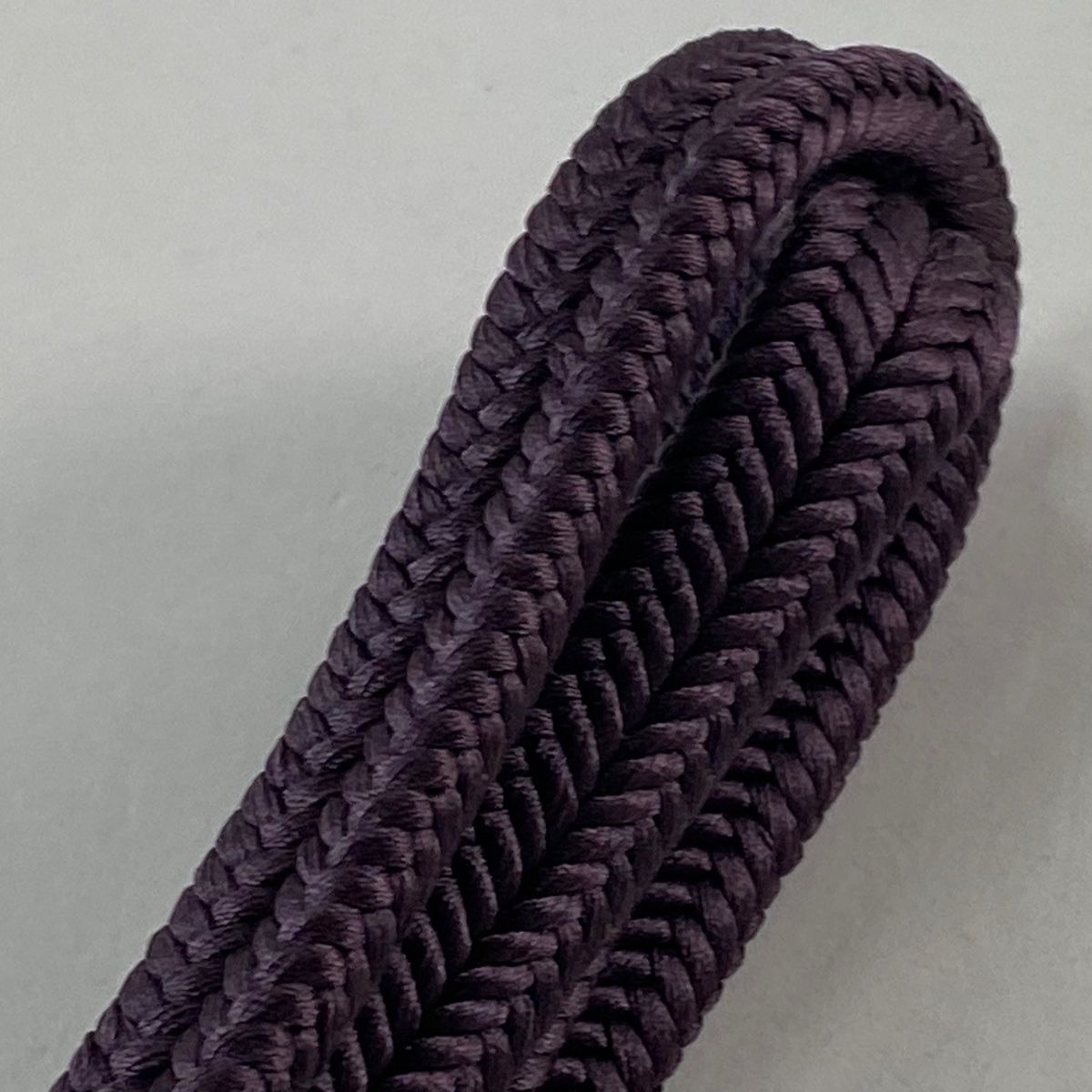 帯締め 無形文化財 五嶋紐 江戸組紐 紫 正絹 和装小物