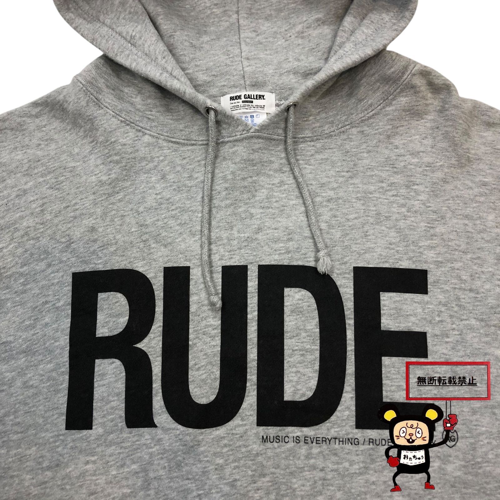 RUDE GALLERY フードパーカー RUDEGALLERY RUDE GALLERY フードパーカー RUDEGALLERY