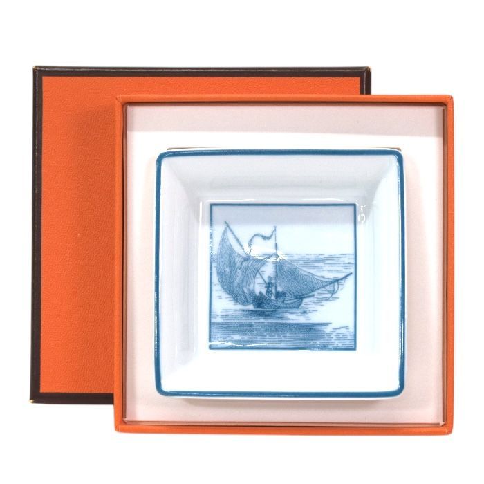エルメス HERMES 小皿 アクセサリートレー 陶磁器 Annee de la