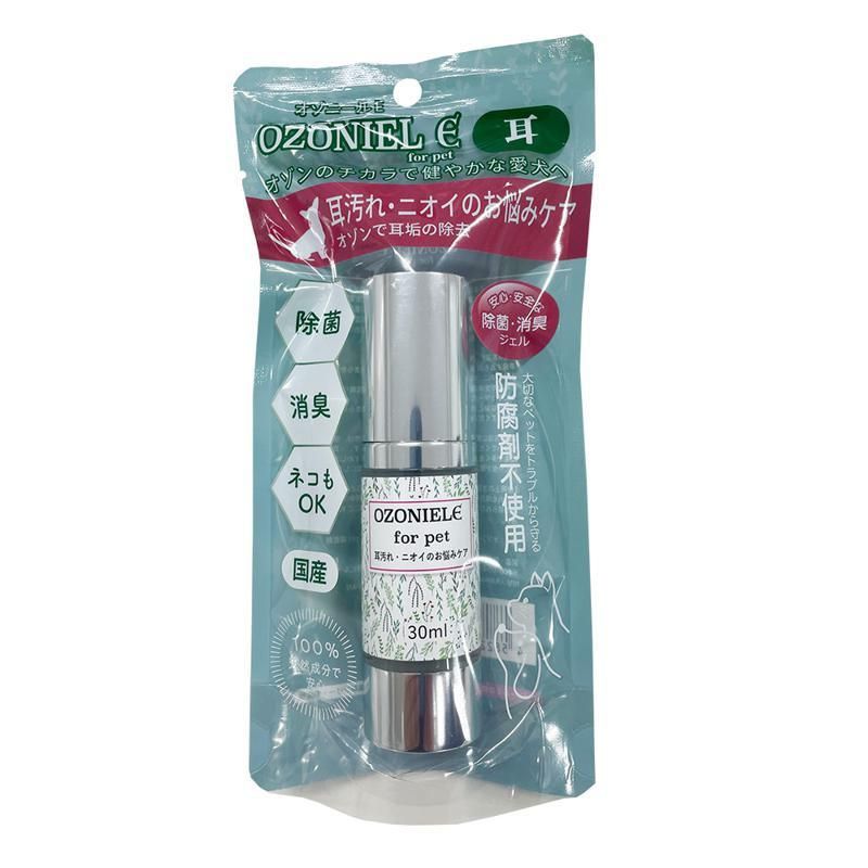 【同梱不可】【6個セット】カモス オゾニールOZONIELforpetオゾニールE耳汚れニオイのお悩みケア30ml