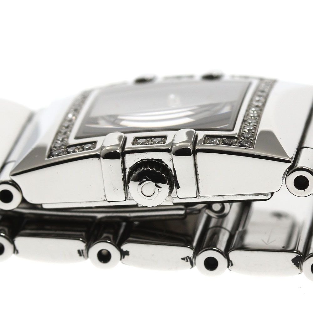 オメガ OMEGA 1528.36 コンステレーション カレ クアドラ ダイヤベゼル  