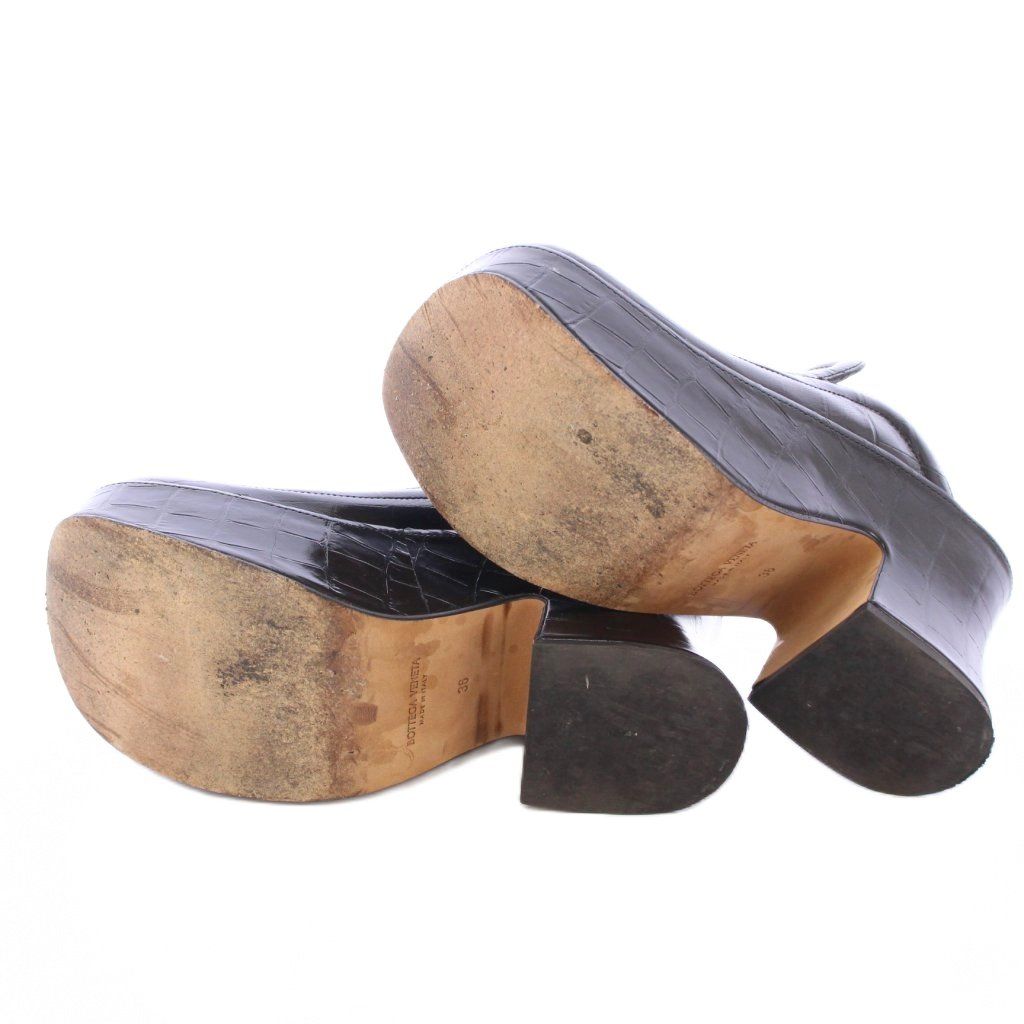 BOTTEGA VENETA ブラック ミュール 保存袋付き BOTTEGA VENETA