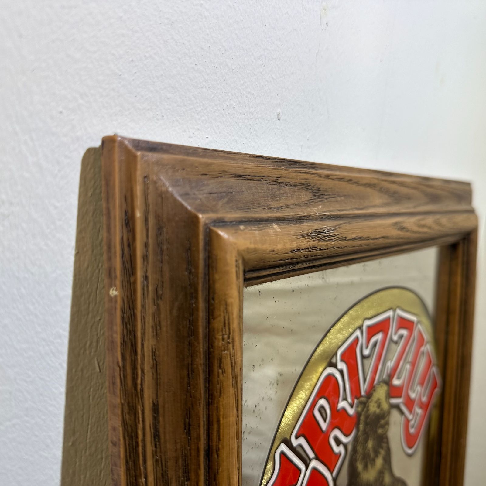 美術品・アンティーク・コレクション GRIZZLY BEER PUBMIRROR パブミラー