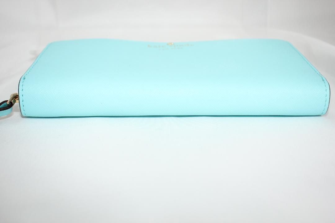 kate spade PWRU3898-439 レザー ラウンドファスナー長財布 - メルカリ