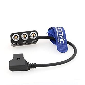 Eonvic Dタップから0B 2ピンメス1～3パワースプリッター カメラまたはカメラアクセサリー用 3x 0B 2Pin Female Eonvic-12k-DC