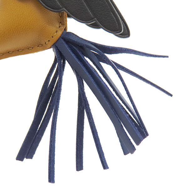 エルメス ロデオ ペガサス PM チャーム ブルーサフィール Z刻印