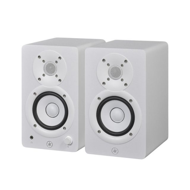 パワードスタジオモニター YAMAHA ヤマハ HS3W ホワイト ペア