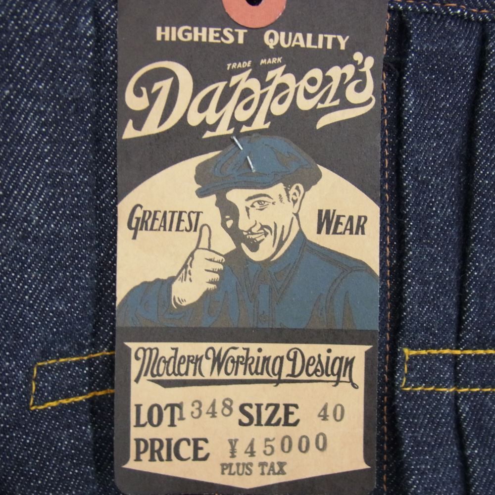 ダッパーズ DAPPER'S 407XXX 2ND One Piece Of Rock セカンド コナーズ