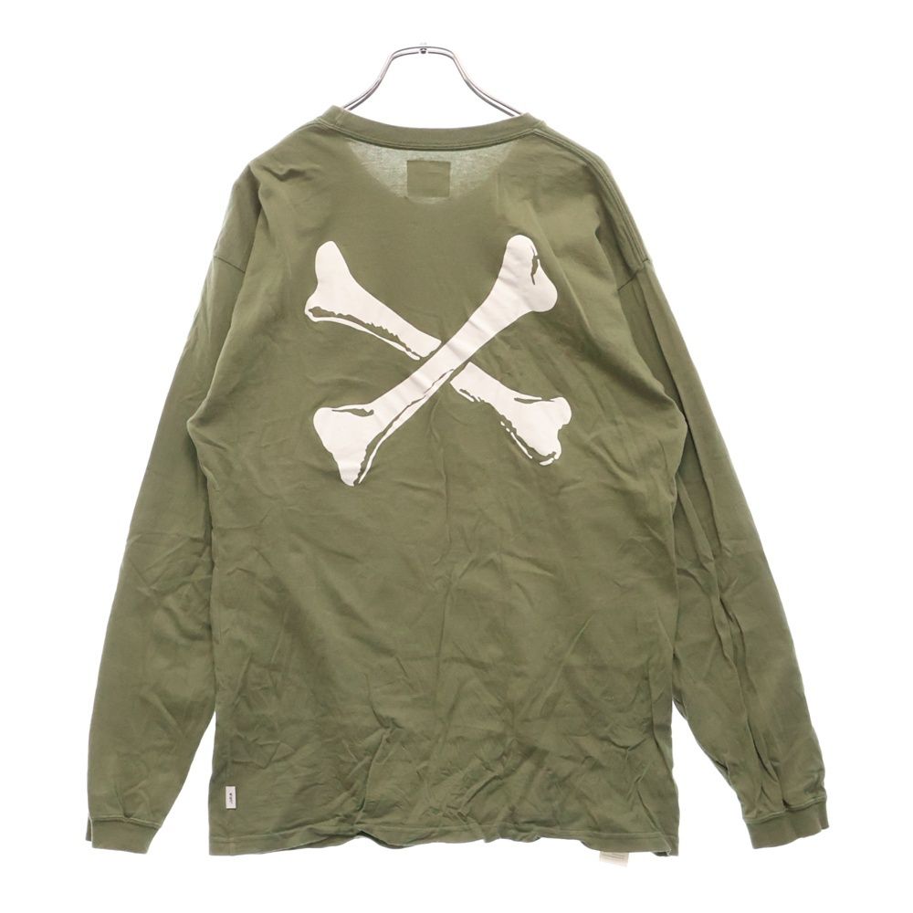 WTAPS CROSSBONES LS クロスボーン ロンT 美品 CROSSBONES LS TEE