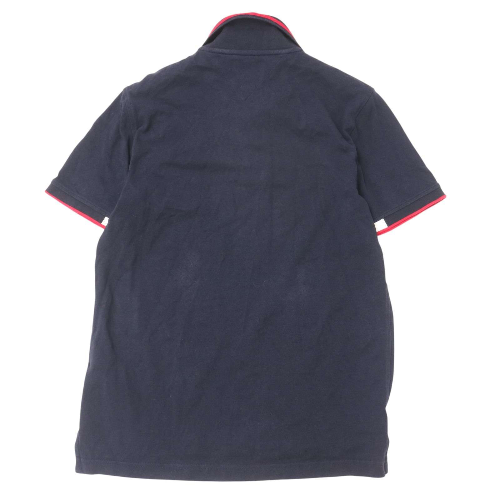 TOMMY HILFIGER 新品 トミーヒルフィガー 刺繍ロゴ ポロシャツ