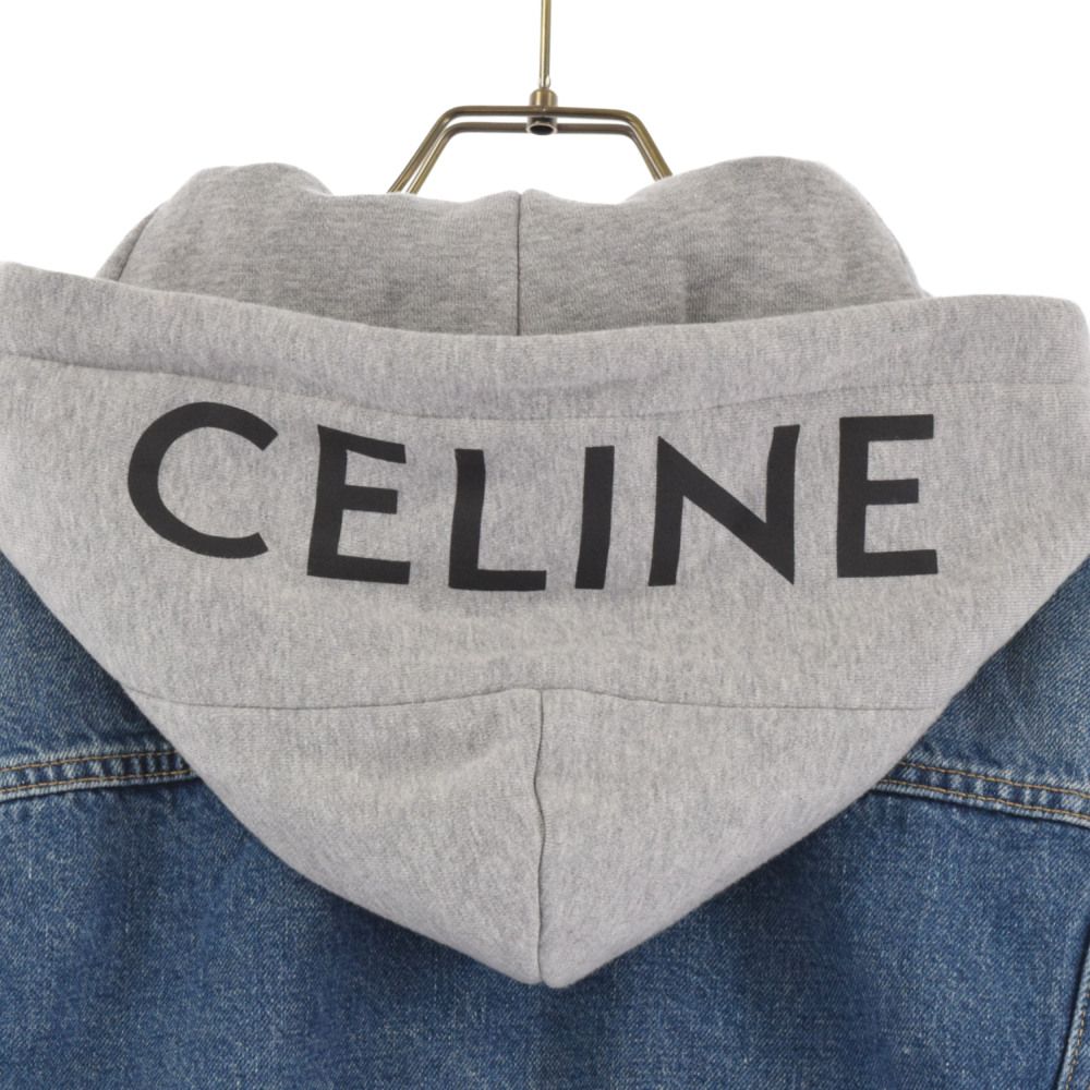 CELINE (セリーヌ) 22AW by Hedi Slimane TRUCKER DENIM JACKET