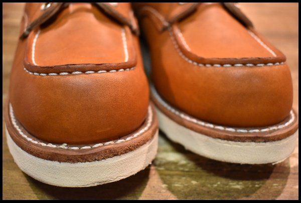 7.5E 24年 レッドウィング 875 アイリッシュセッター 茶 オロレガシー モック 編み上げ レースアップ ブーツ redwing HOPESMORE FI088